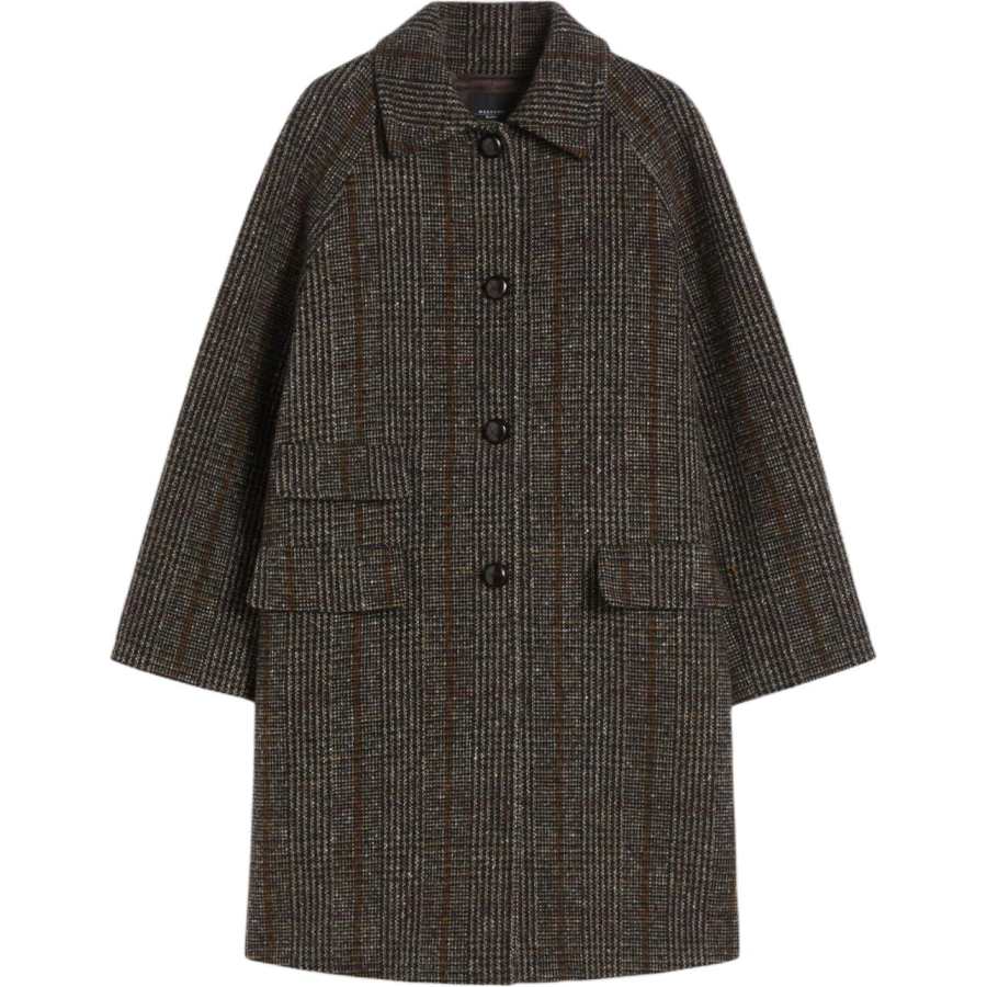 WEEKEND MaxMara Weekend MaxMara Prince of Wales wool coat