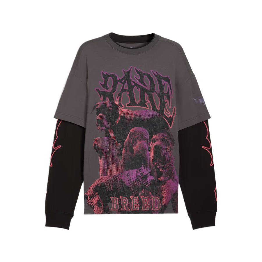 PUMA Lamelo Ball World Tour-nament Men's Long Sleeve Basketball Tee