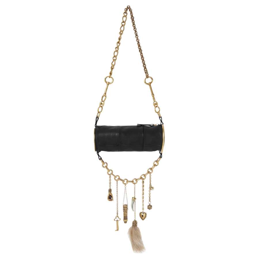 Chloé Chloe Buffalo Leather Shoulder Bag Women's Black