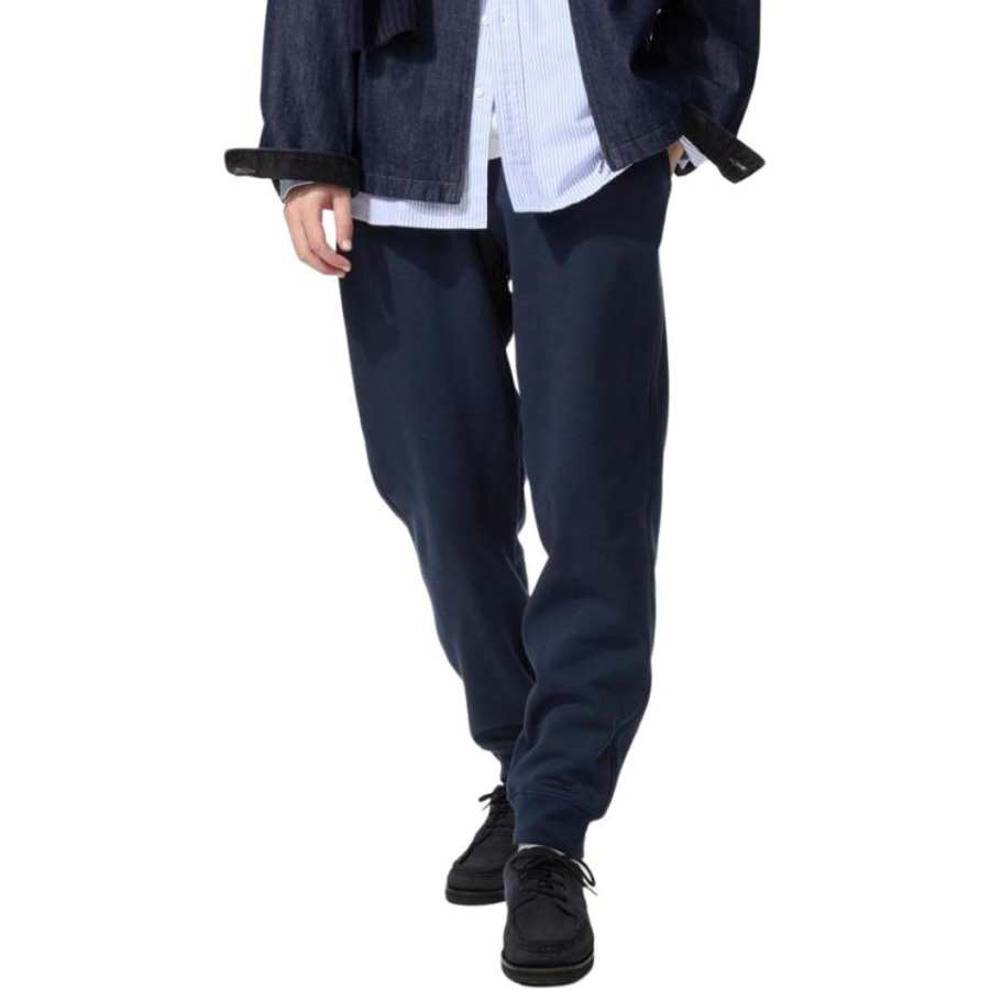 UNIQLO Comfortable Versatile Casual Solid Color Fleece Lined Knitted Sweatpants Men's