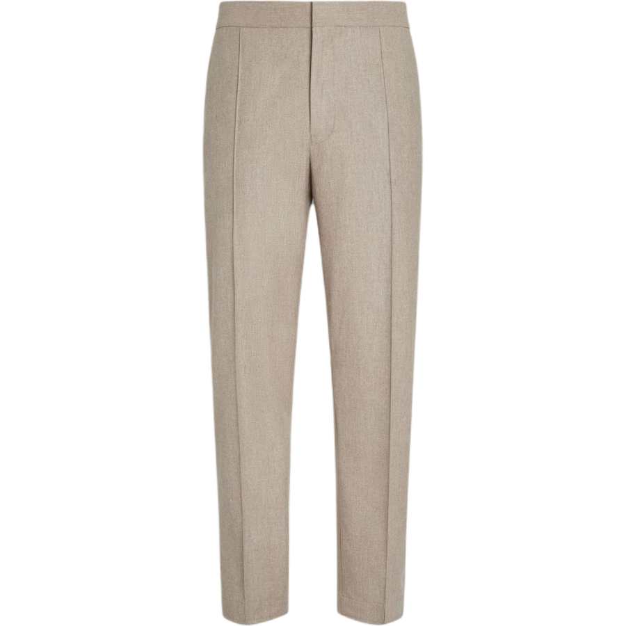 Ermenegildo Zegna elasticated-waist wool trousers
