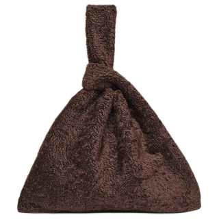 NANUSHKA Fabric Handbag Medium Women's Dark Brown