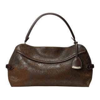 Ralph Lauren Collection Cotton Handbag Women's Brown