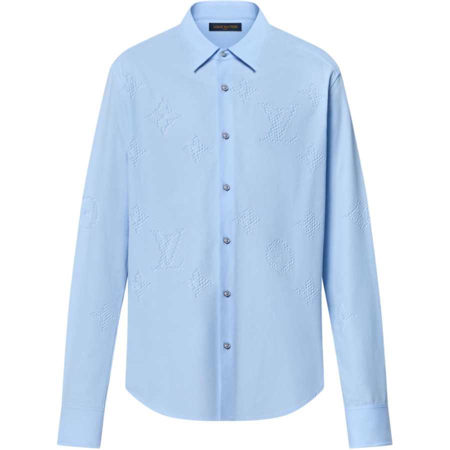 LOUIS VUITTON LOUIS VUITTON Monogram Printed Long Sleeved Shirt