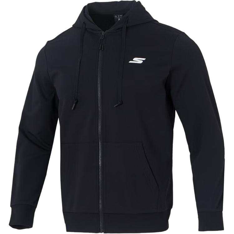 Skechers Jackets Unisex Black 03K8 Hooded Moderate Other