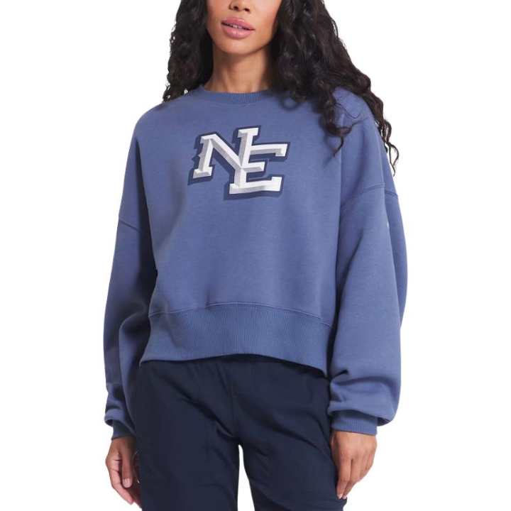 Nike Nike New England Patriots Rivalries Collection Oversized Women's Nike Nfl Pullover Crew