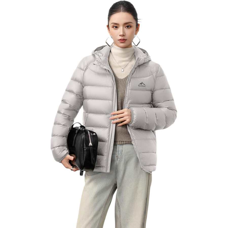 YALU Down Jackets Women's Hooded Lightweight