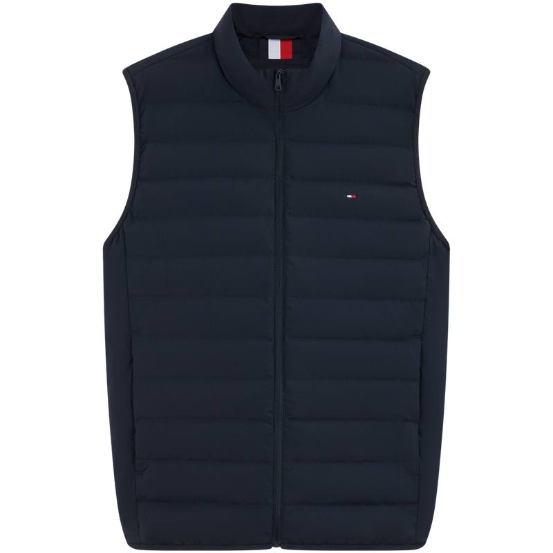 Tommy Hilfiger Down Vests Men's Stand Collar Moderate Other