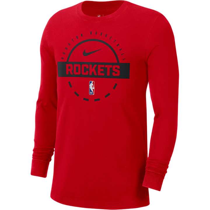 Nike Nike Houston Rockets Men's Nike Nba Practice Long-Sleeve T-Shirt