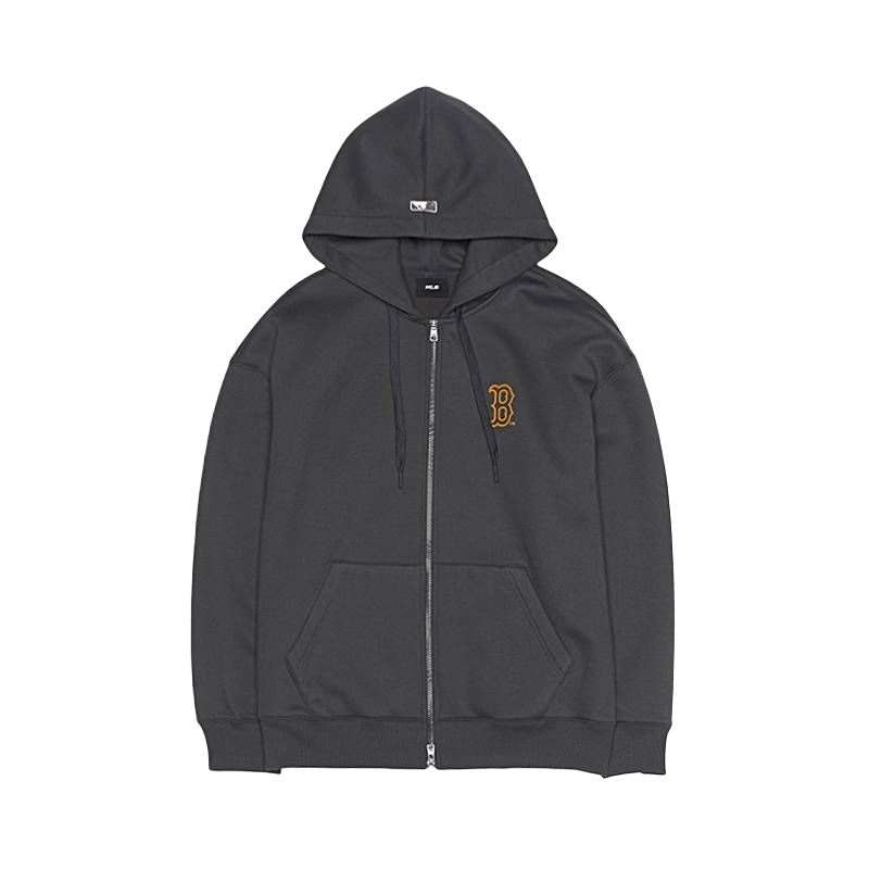 MLB Boston Red Sox FW25 Comfortable Versatile Vintage Fleece Lined Hooded Sweatshirt Unisex