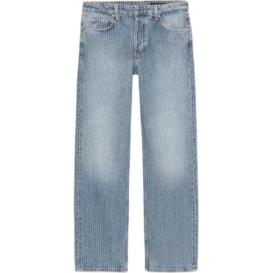 ZARA ZW Jeans Women's Blue Moderate Straight Fit Pants