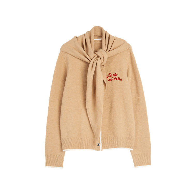 ELLE Knitwear Women's Moderate Cardigan