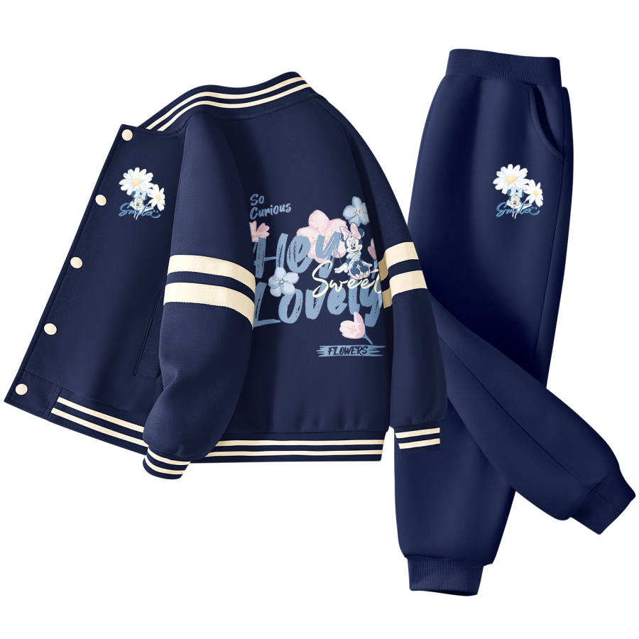 Disney Kids Casual Sportswear Crew Neck Moderate