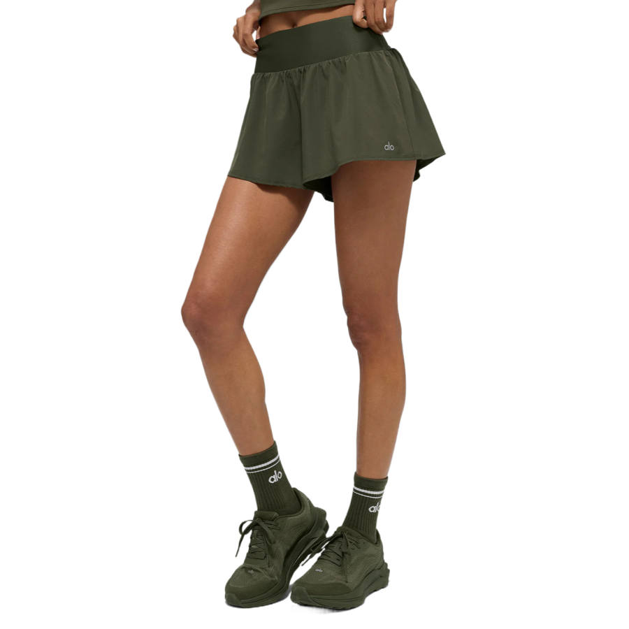Alo Yoga Sports Shorts Women's Moderate Straight Fit Pants