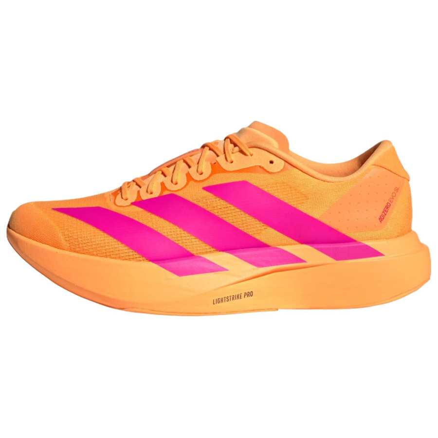 Adidas Adidas Adizero Evo SL Height Increasing Running Shoes Unisex Orange Pink