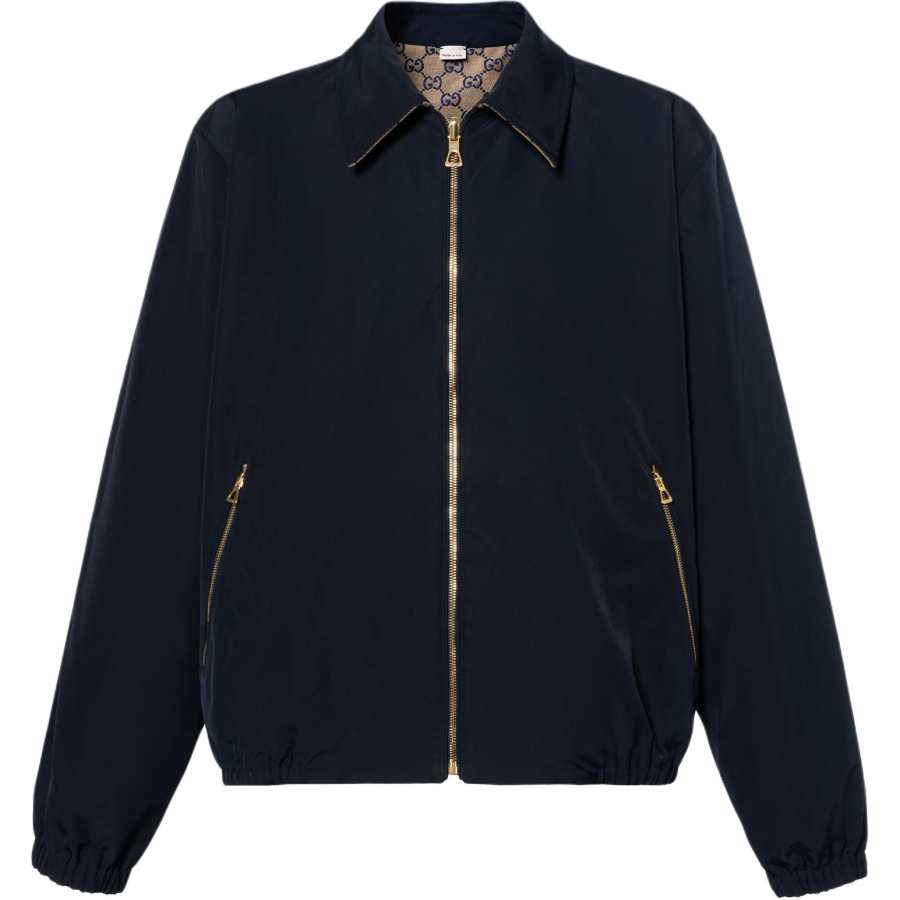GUCCI GUCCI All Over Gg Harrington Reversable Jacket