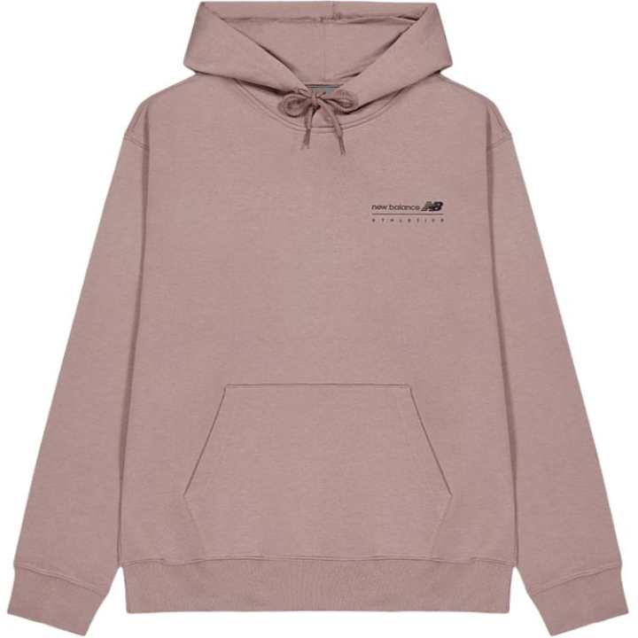 New Balance New Balance Loose Fit Hooded Minimalist Style Comfortable Pullover Fleece Lined Sweatshirt Men's