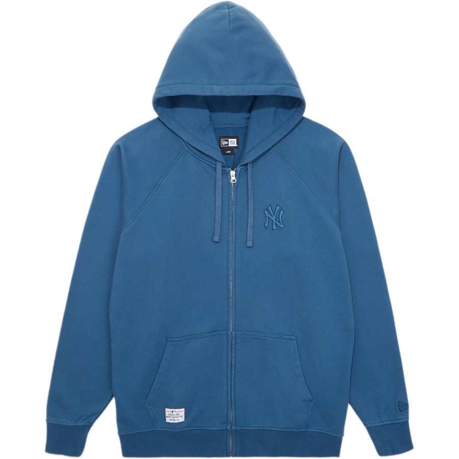 New Era Sweatshirts Unisex Blue Hooded Non Detachable Moderate