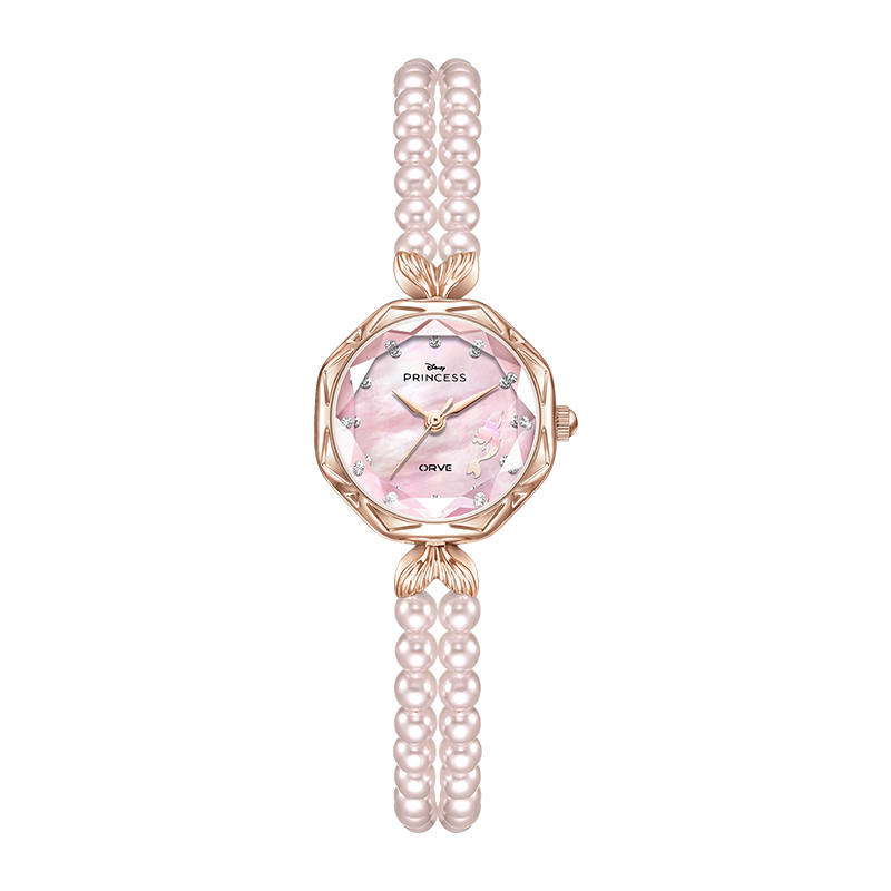 Disney Princess Mermaid Ocean's Heart Quartz Movement Alloy Strap Watch Women's Watch