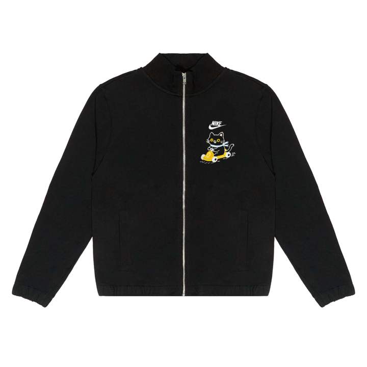 Nike Nike Jackets Unisex Black Stand Collar Moderate Other