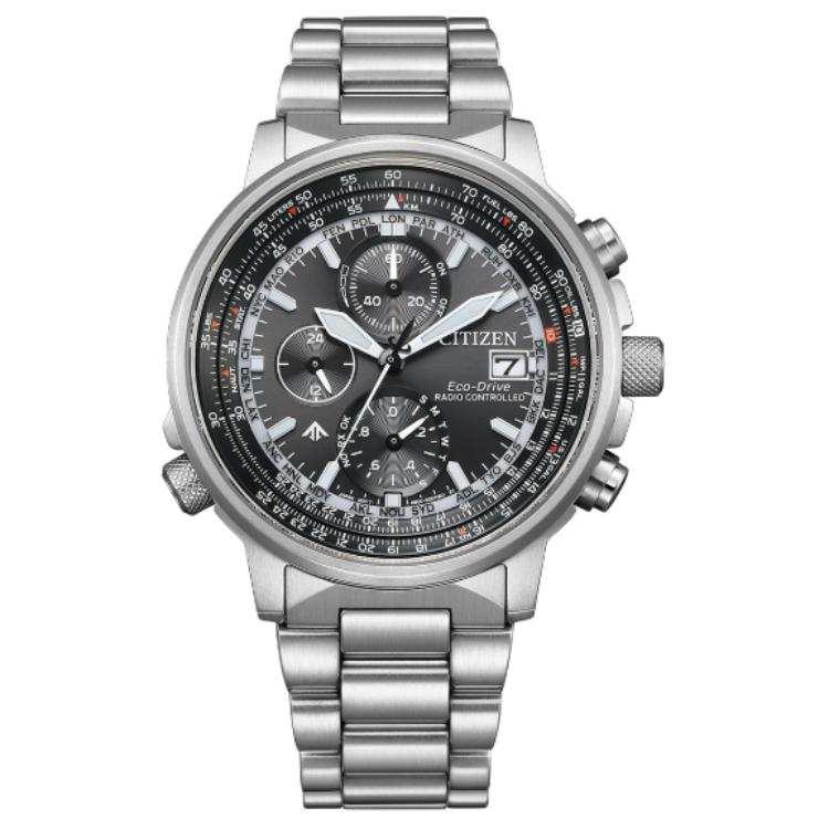 CITIZEN PROMASTER 200m Waterproof Light Powered Quartz Movement Stainless Steel Strap Watch 41mm