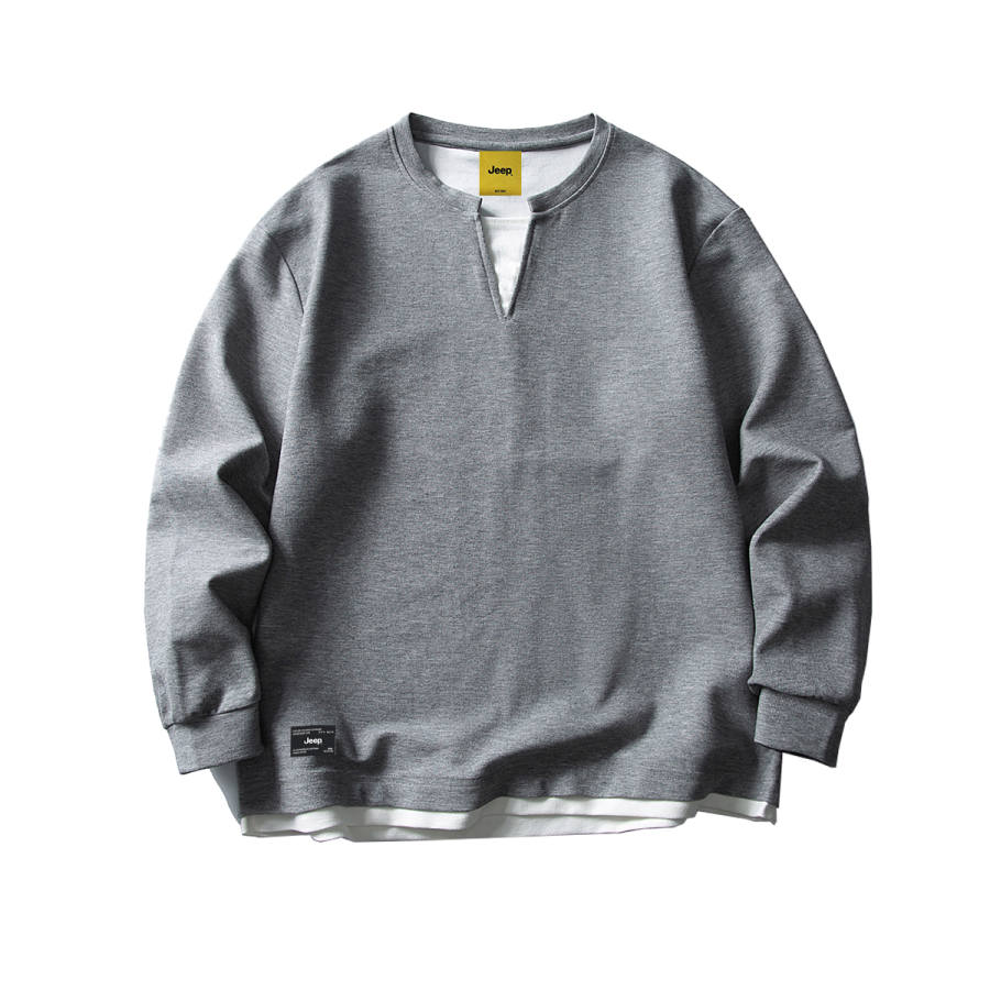 Jeep T Shirts Unisex Crew Neck Moderate Mock Two Piece