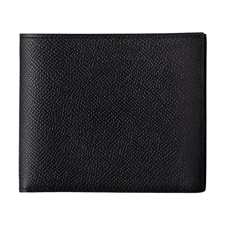 HERMES HERMES MC² Euclide Multiple Card Slots Epsom Leather Wallet Women's Black