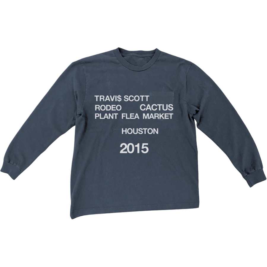 Travis Scott FW25 RODEO CPFM 2015 L/S TEE T Shirt Unisex