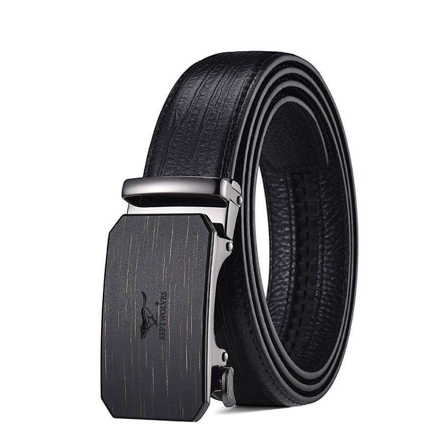 SEPTWOLVES SEPTWOLVES Cow Leather Belts Men's 3.5cm