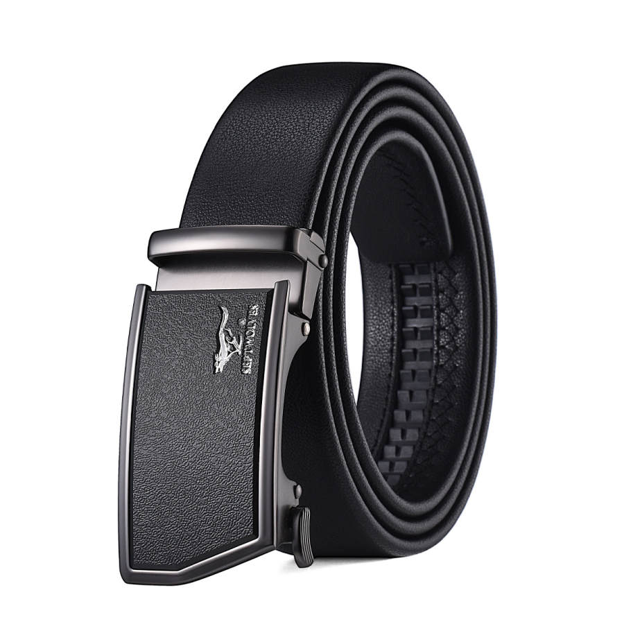 SEPTWOLVES SEPTWOLVES Split Cow Leather Outerwear Belt Men's 3.5cm