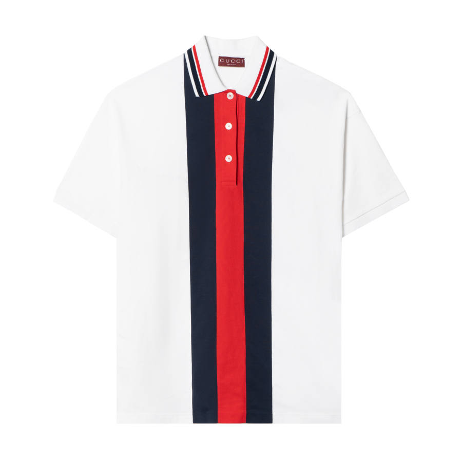 GUCCI Polo Shirts Women's White Moderate Other
