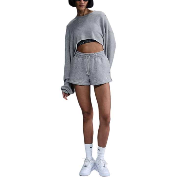Nike Nike Logo Embroidered Mid Rise Shorts