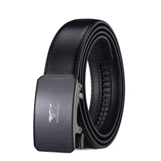 SEPTWOLVES Fashion Trend Split Cow Leather Belts Men's 3.5cm