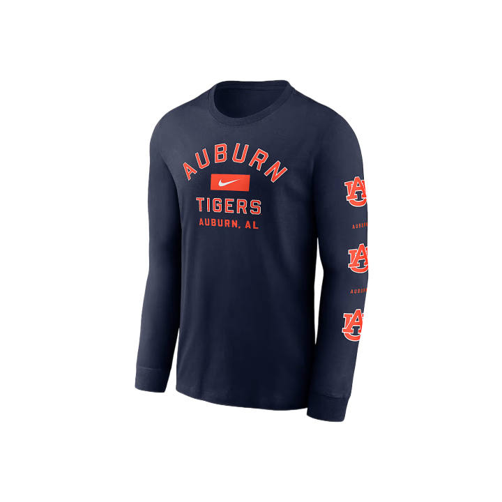 Nike Nike Auburn Campus Classic Location Men's Nike College Long-Sleeve T-Shirt