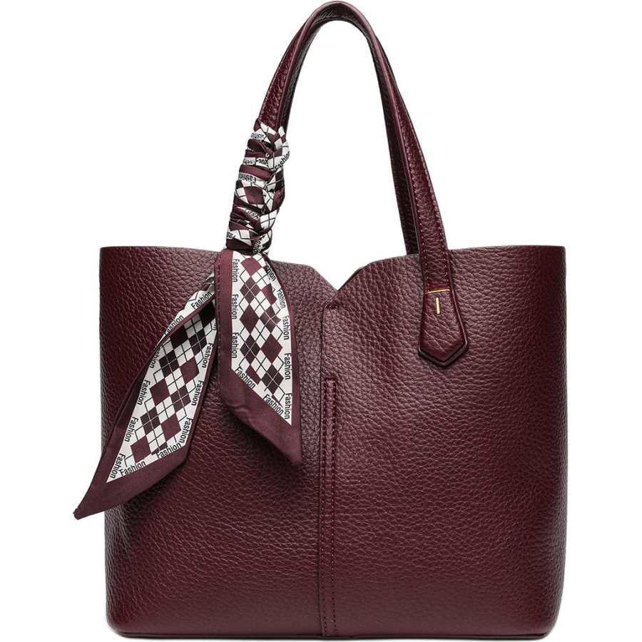 PAYOT Synthetic Leather Tote Shoulder Bag, Crossbody Bag, Handbag Women's Multicolor
