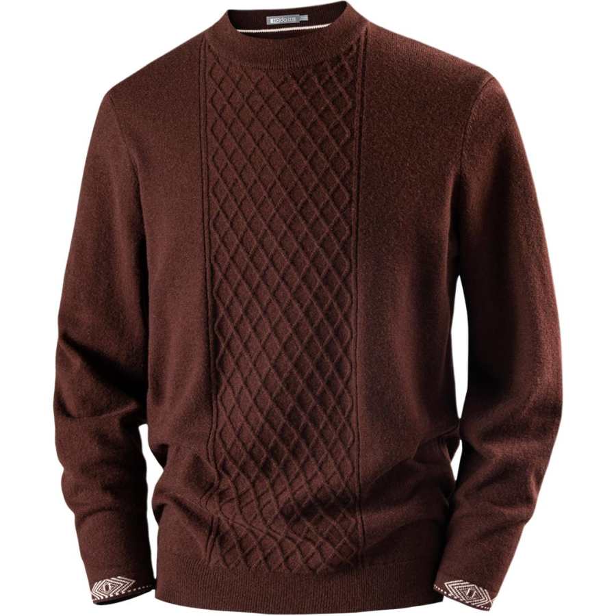 Hodo Hodo Sweaters Men's Crew Neck Thickened Other