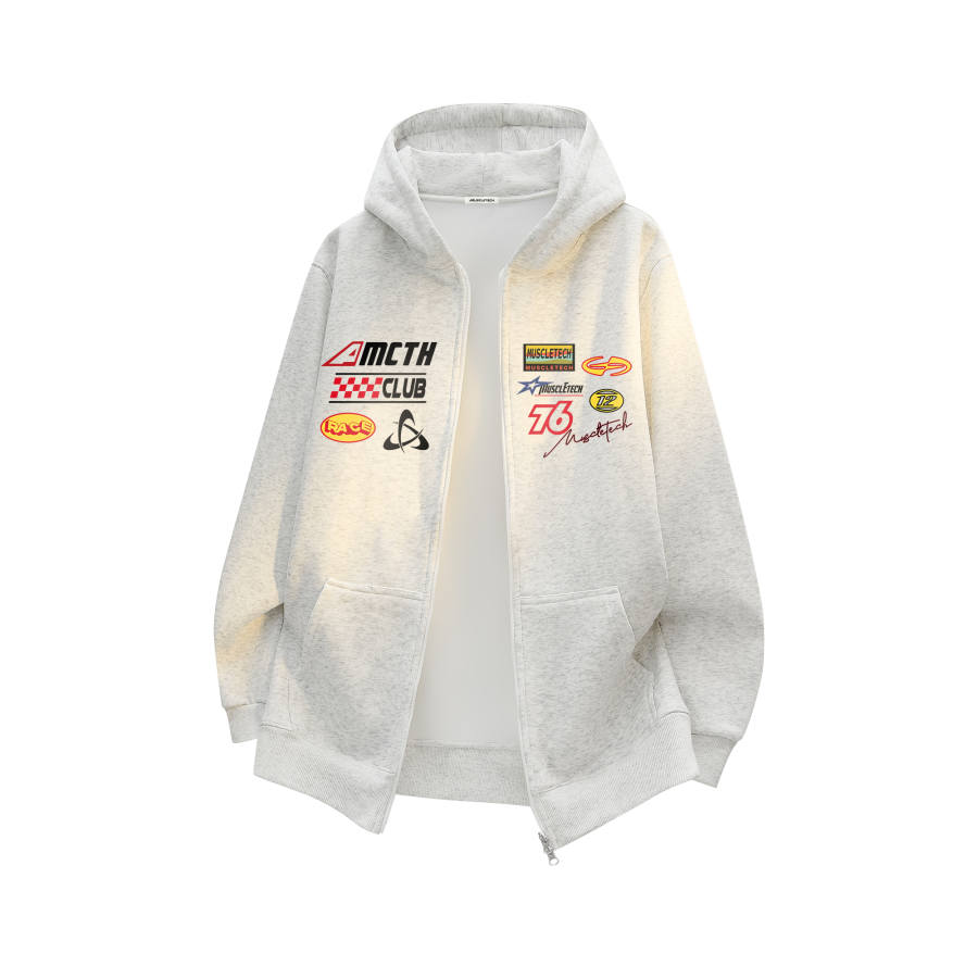 MUSCLETECH MUSCLETECH Sweatshirts Unisex Hooded Moderate Regular