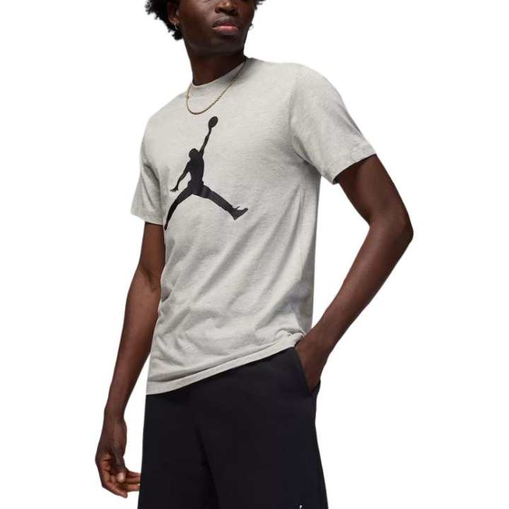 Jordan Jordan Apparel T Shirts Men's Gray Crew Neck