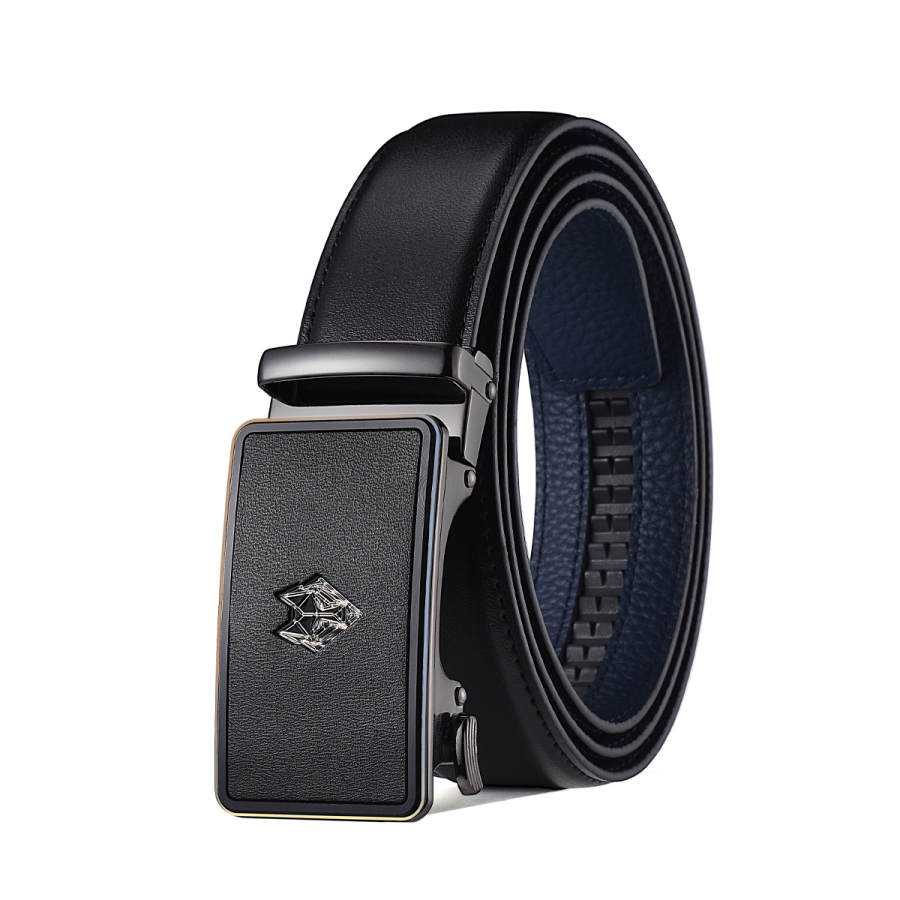 SEPTWOLVES SEPTWOLVES Split Cow Leather Belts Men's 3.5cm