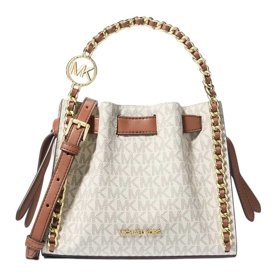 MICHAEL KORS Mina Polyurethane Tote Bag, Shopping Bag, Handbag, Shoulder Bag, Crossbody Bag Small Women's