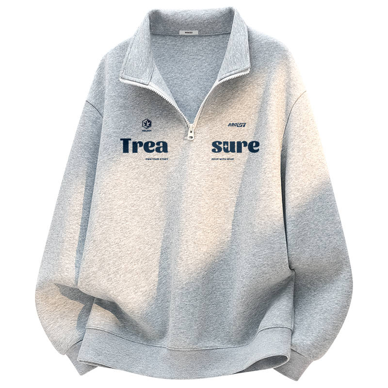 MINISO MINISO Sweatshirts Unisex Stand Collar Moderate Regular