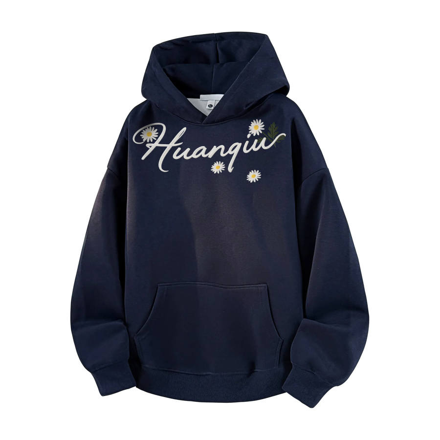 HUANQIU Sweatshirts Unisex Hooded Moderate Heavyweight