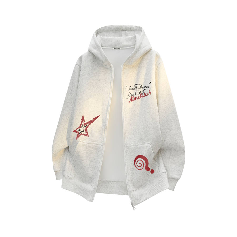 MUSCLETECH MUSCLETECH Sweatshirts Unisex Hooded Moderate Regular