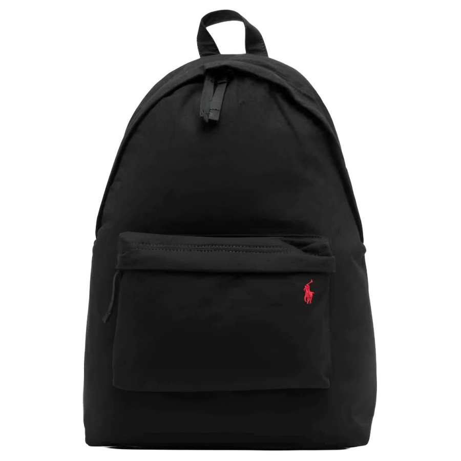 Polo Ralph Lauren Polo Pony Cotton Backpack Men's Black
