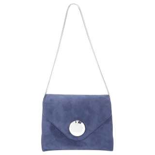 KHAITE Bobbi Foldover Top Shoulder Bag