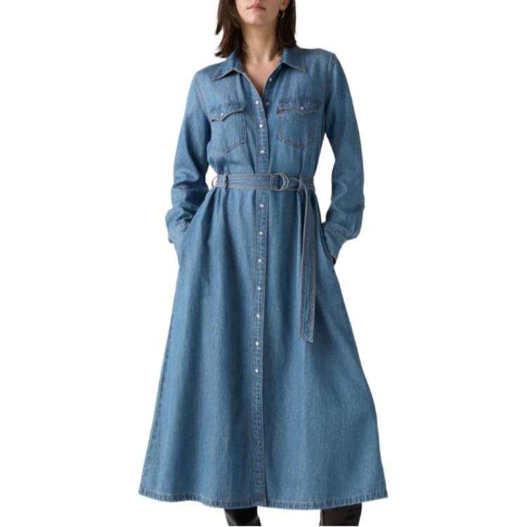 Levis Long Sleeved Dress Women's