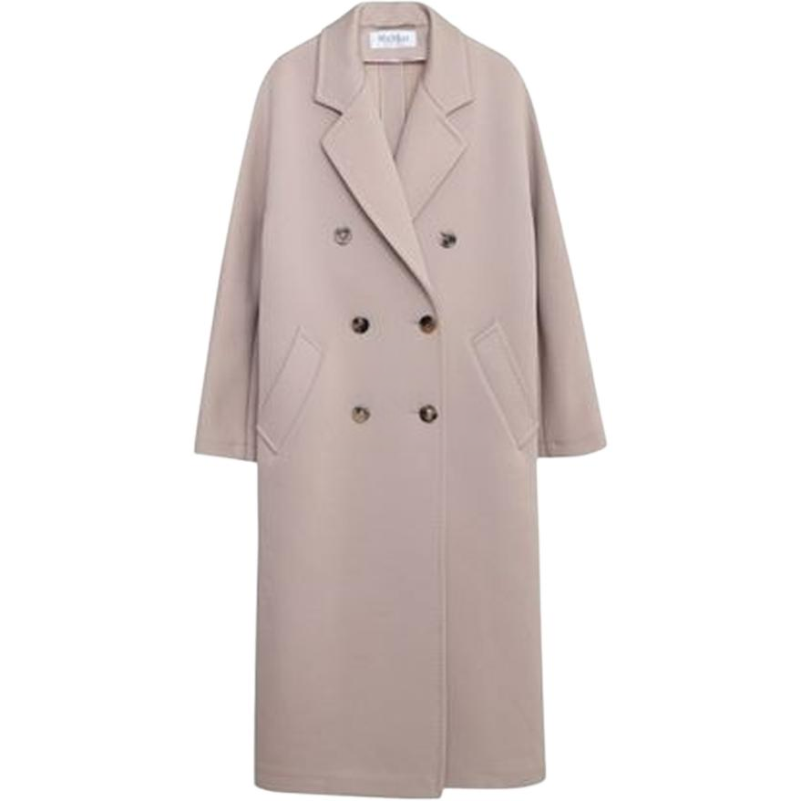 MaxMara MaxMara Coats Women's Light Umber Lapel Moderate Other