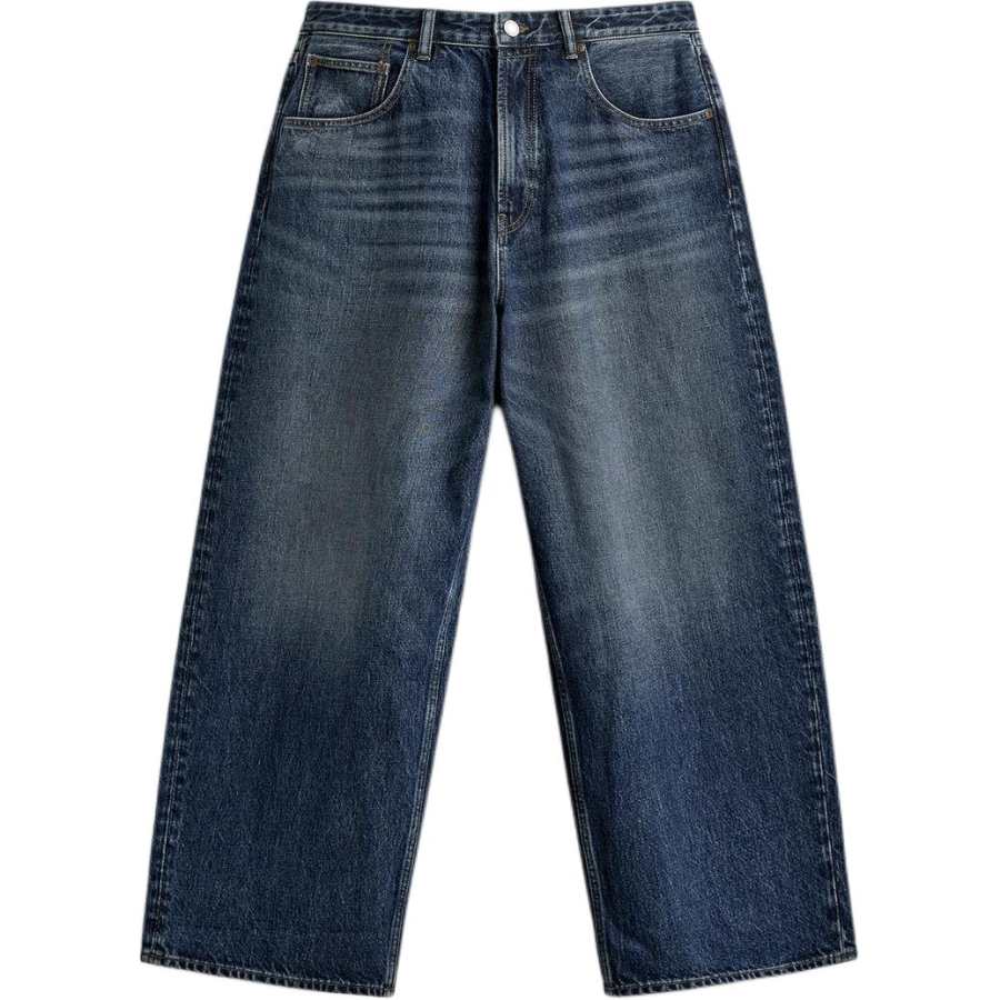 ZARA Jeans Men's Blue Moderate Straight Fit Pants