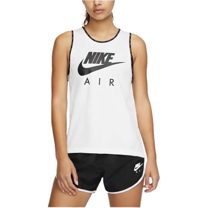 Nike Nike Tank Tops Women's White Crew Neck Moderate Other