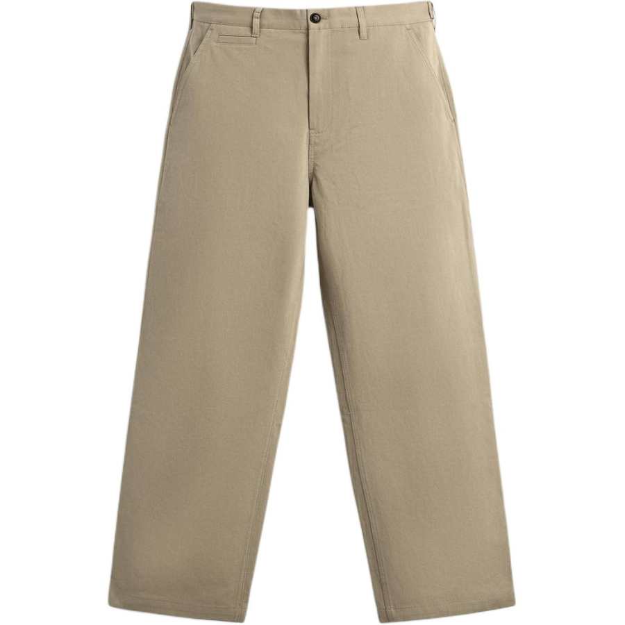 ZARA Casual Pants Men's Beige Moderate Straight Fit Pants
